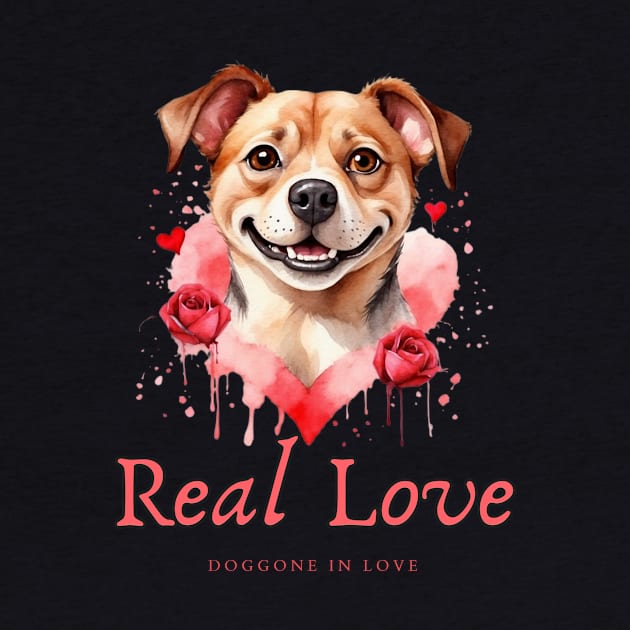 Pawsitively Adored: Dog Love Tee by HaMa-Cr0w